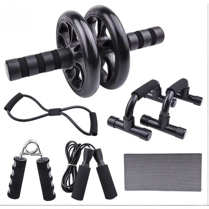 7Pc Push-Up Combo Set Multi-Functional Abdominal Wheel Comprehensive Trainer Fitness Seven-Piece Set